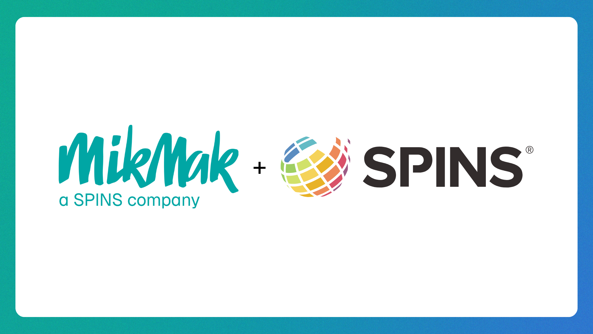 MikMak, a SPINS company and SPINS logos